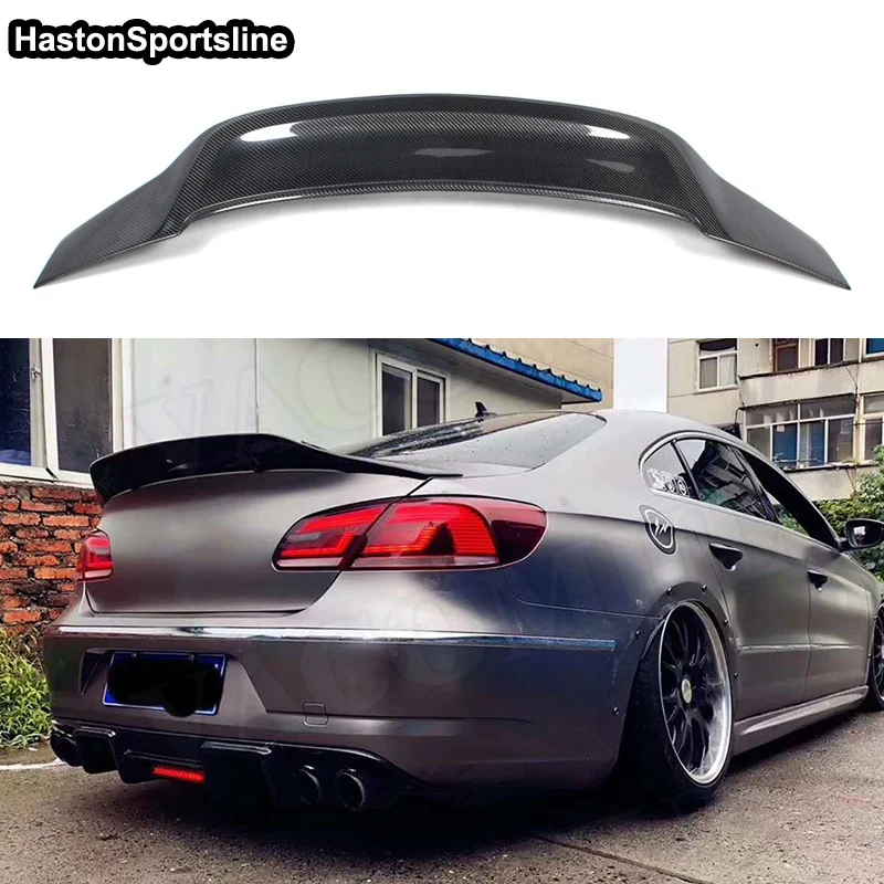 Задний спойлер для багажника из углеродного волокна крыло Volkswagen Passat CC 2009