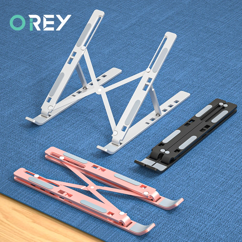 Портативная подставка для ноутбука алюминиевая регулируемая под ноутбук Macbook Pro