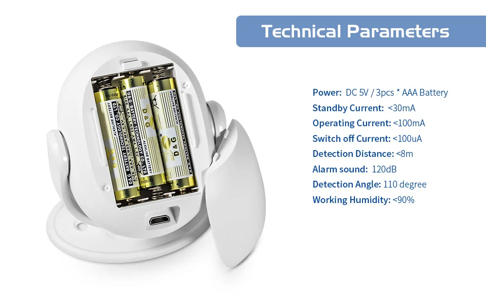 KERUI 120dB Домашняя безопасность PIR сигнализация движения дверной звонок охранный Датчик Детектор Добро пожаловать дверной звонок хост wifi сигнализация