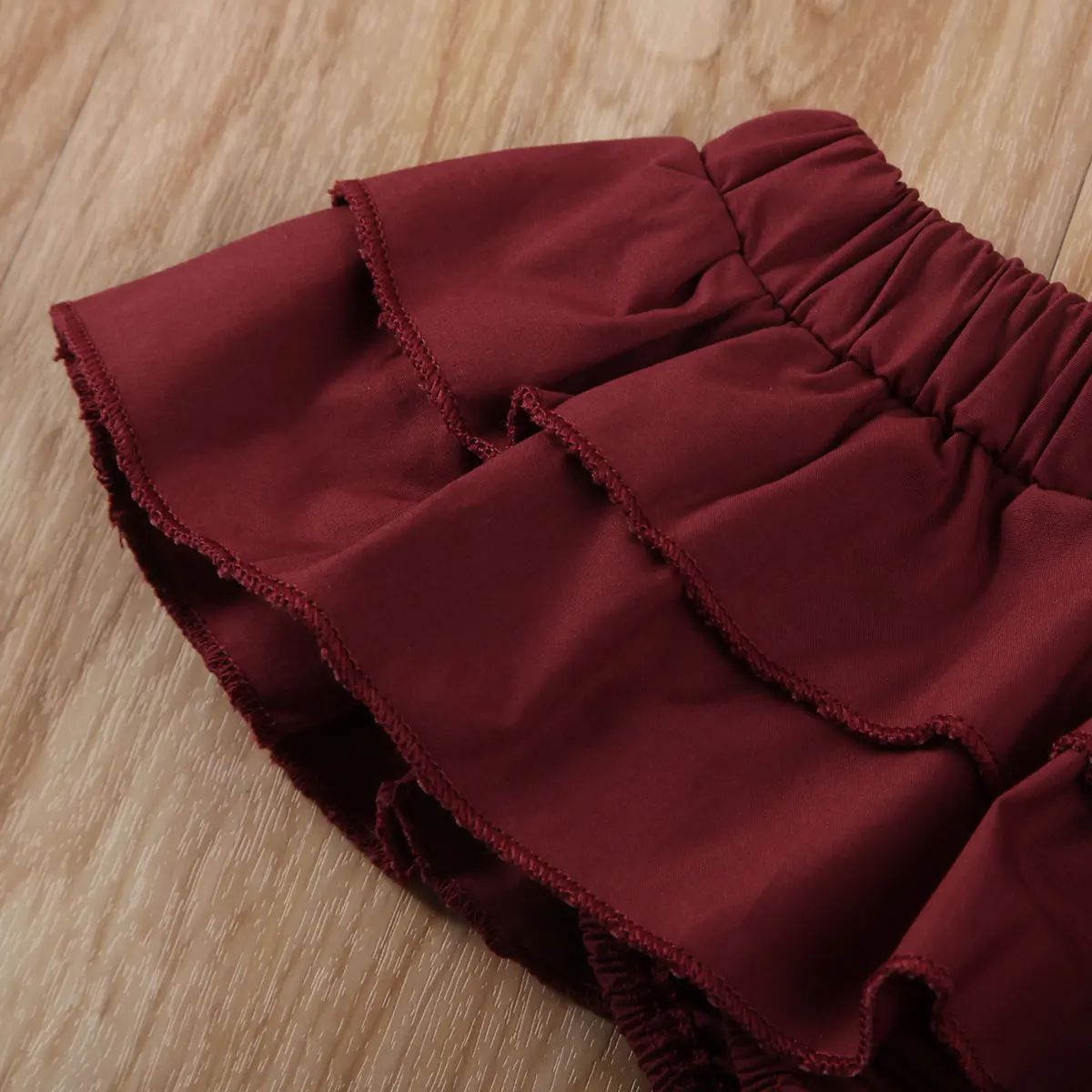 

AA Newborn Baby Girl Kids Flower Bodysuit Top + Ruffle Shorts + Headband Clothes Little Girls Clothing Infant Girl Clothing Set