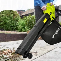 3000w leaf vacuum multi function durable electric garden leaf blower with 40l collection bag leaf snow mulcher 220v