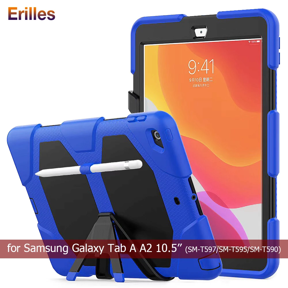 Защитный противоударный чехол для Samsung Galaxy Tab A 10 5 &quotT590 T595 T597 защитный с