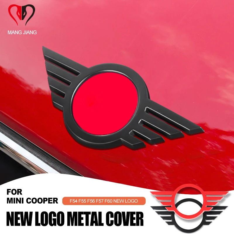 Черная матовая Передняя головка капота задний хвост багажник логотип крышка