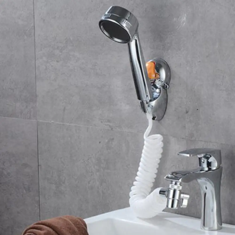 Длинный гибкий шланг смеситель для ванной комнаты внешний душ шампунь Ручной