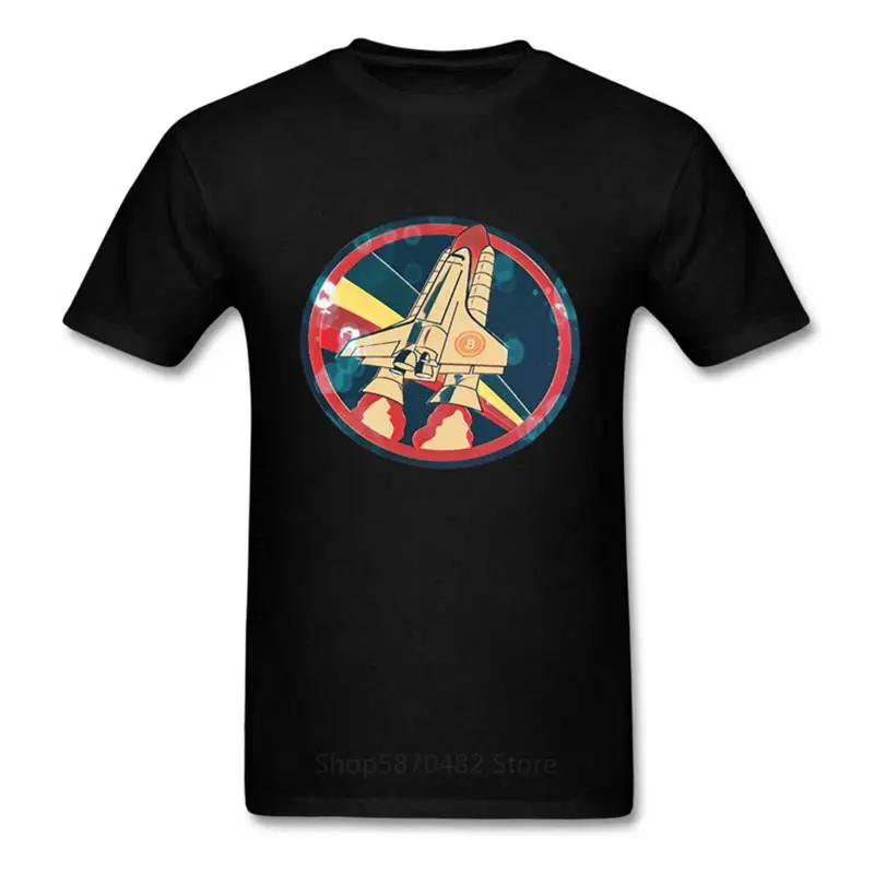 Дизайнерская Летняя мужская футболка с биткоином идеально подходит для