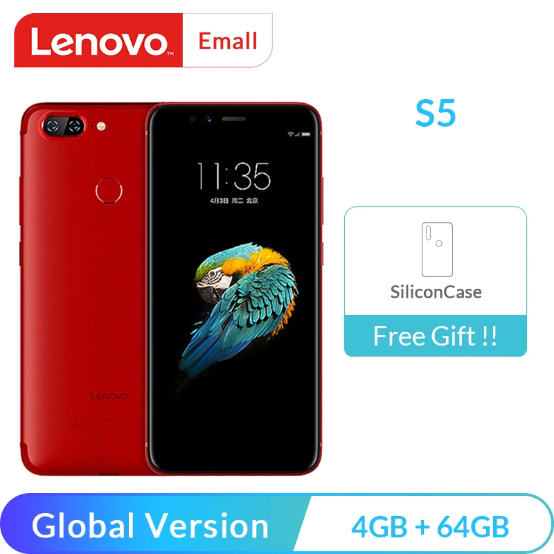 Lenovo S5 K520 с глобальной версией 4 Гб ОЗУ 64 ПЗУ Смартфон Snapdragon 625 четыре ядра двойная