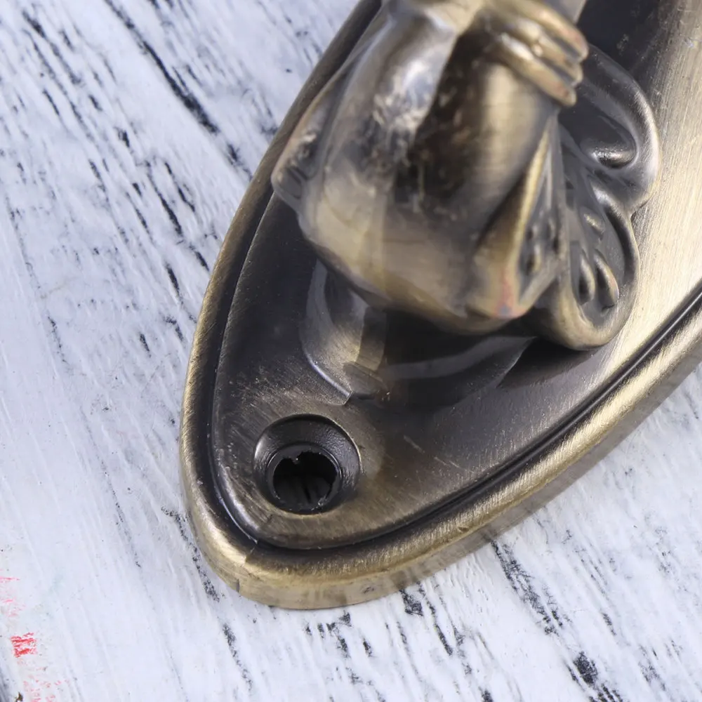 Пара крючков для занавесок в форме лебедя (античная латунь)|Декоративные