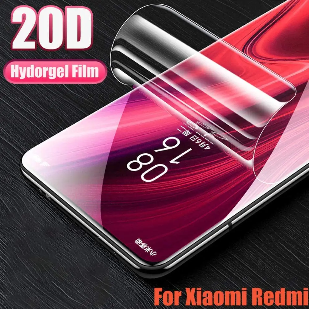 Гидрогелевая пленка для Xiaomi Redmi 5 Plus 6A 6 Pro мягкая Note 7 8 9 K20 K30 8T защита экрана не