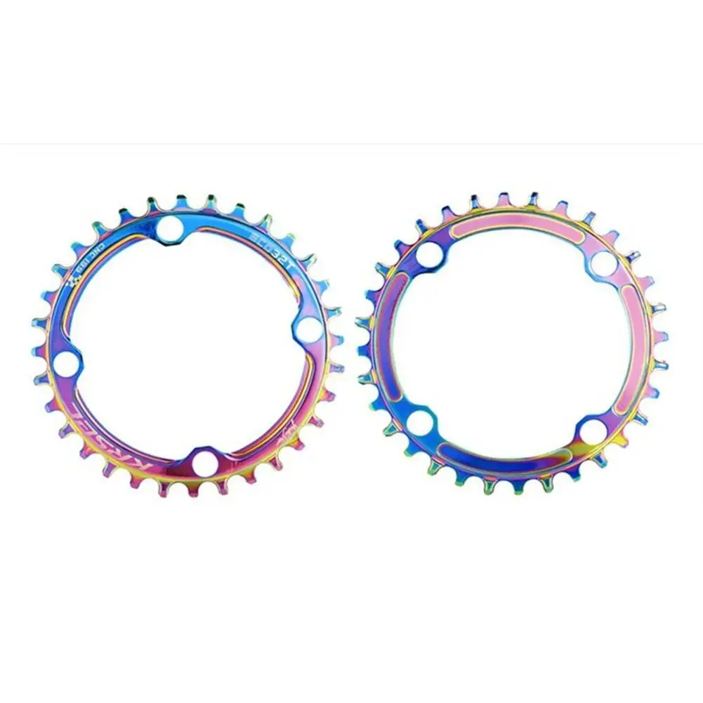 

Велосипедная цепь 104, ссветильник цепь, горный велосипед 32T 34T 36T 38T, кривошипная система, велосипедная цепь с положительным и отрицательным к...