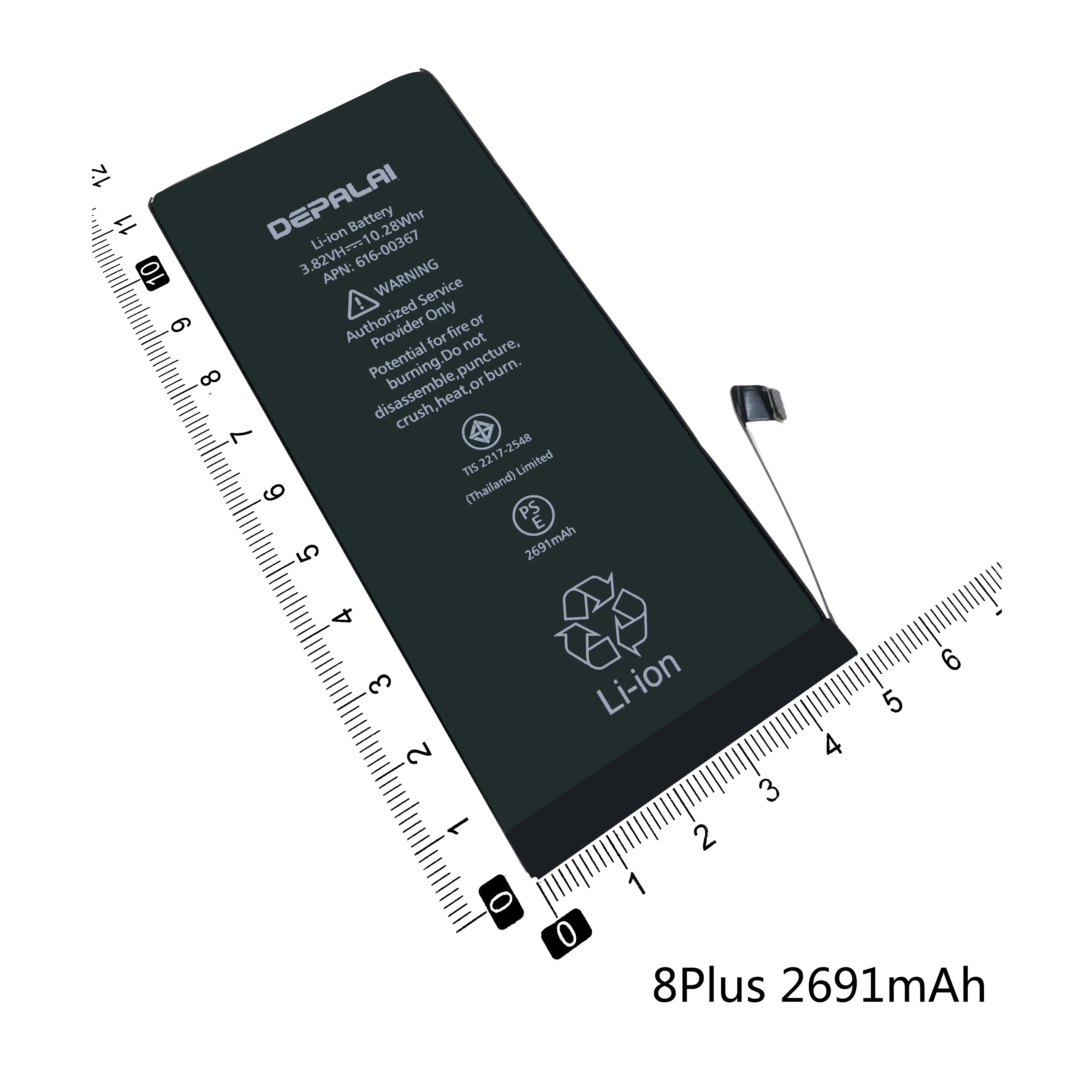 Подходит Мобильный телефон аккумулятор 0 цикл высокого качества для iphone 6G/6Plus/iphone