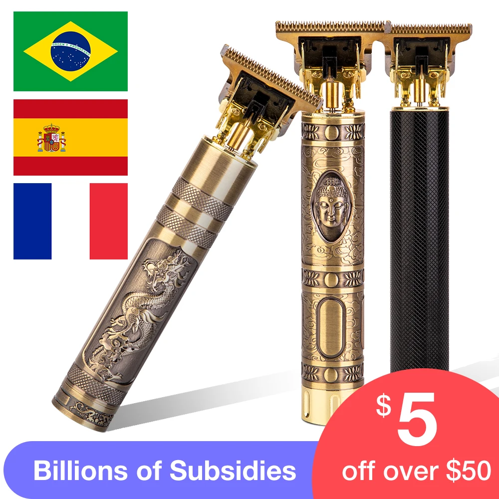 

2021 Electric Hair Clipper Hair Trimmer For Men Rechargeable Electric Shaver Beard Barber Hair Cutting Machine For Men Hair GH19