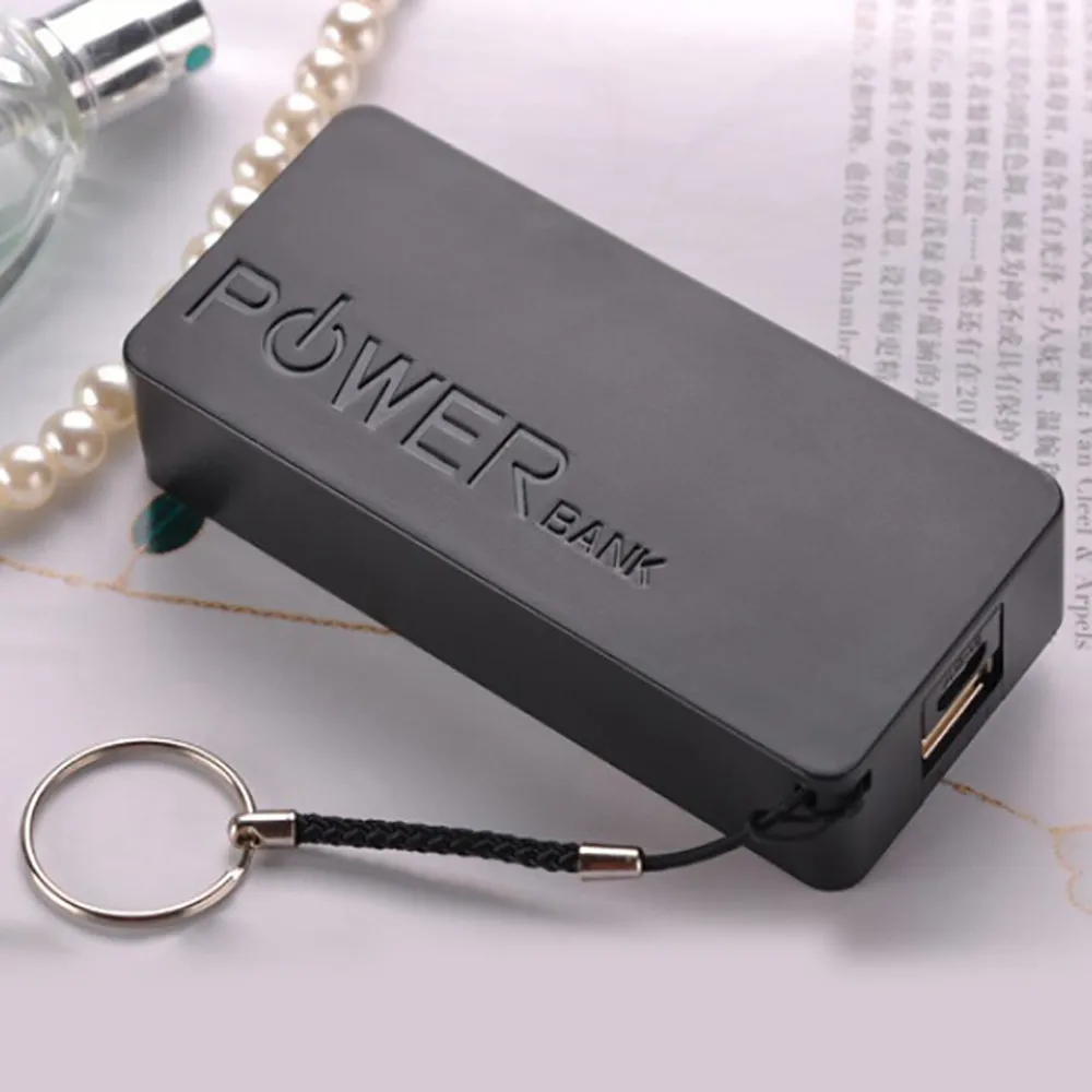 Внешний аккумулятор 5600 мА · ч 2 шт. 18650 USB корпус для iPhone Samsung | Электроника
