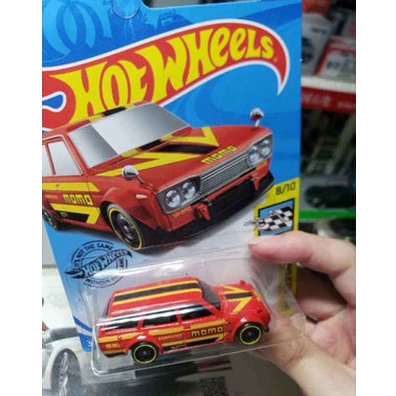 Популярный маленький спортивный автомобиль Hotwheels Datsun Bluebird универсал DATSUN BLUEBIRD (510)