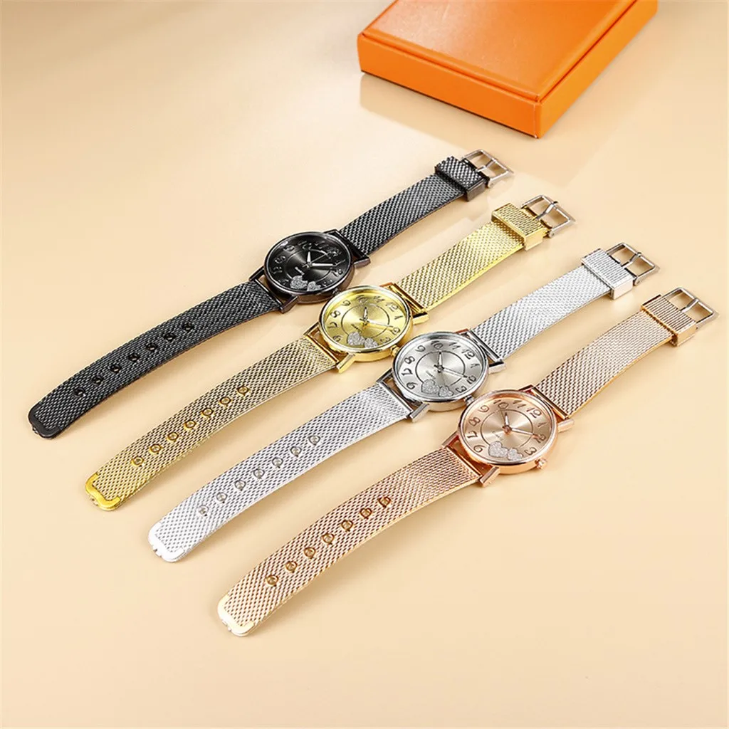 

New Women Ladies Watch Creative Gift Watches Fashion Ladies Quartz Wristwatch Featured Alloy Strap Top Brand Clock #0929