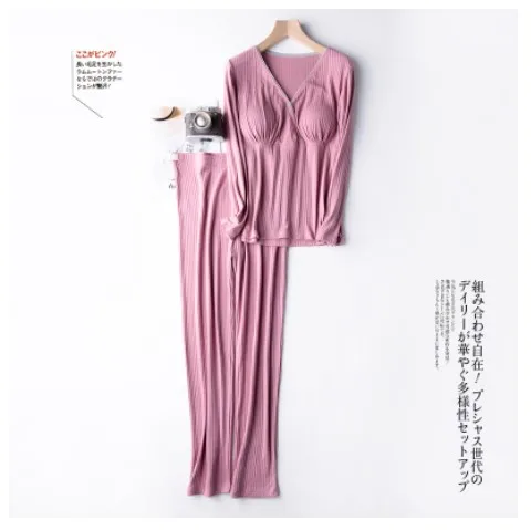 Fdfklak Breastfeeding Suit For Pregnant Women Spring Autumn Large Size m-3XL Pink Maternity Nursing Clothes Pregnant Women enlarge