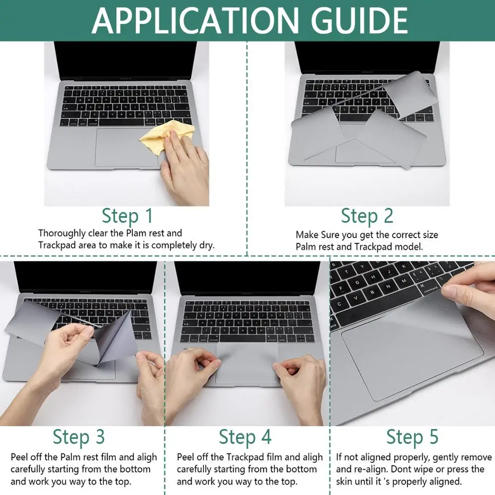 Стикер для рук тачпада 2022 MacBook Air Pro M2 M1 2020 2021 A2681 A2338 A2337 13/14/15/16 Trackpad Protector Skin - купить