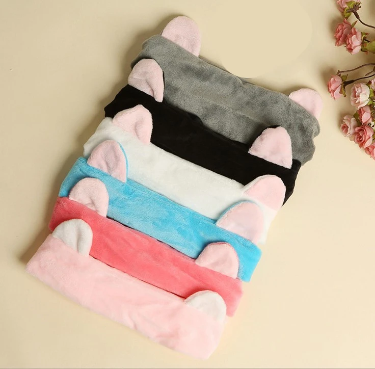 Повязка на голову с милыми кошачьими ушками повязка тюрбан для мытья ванны