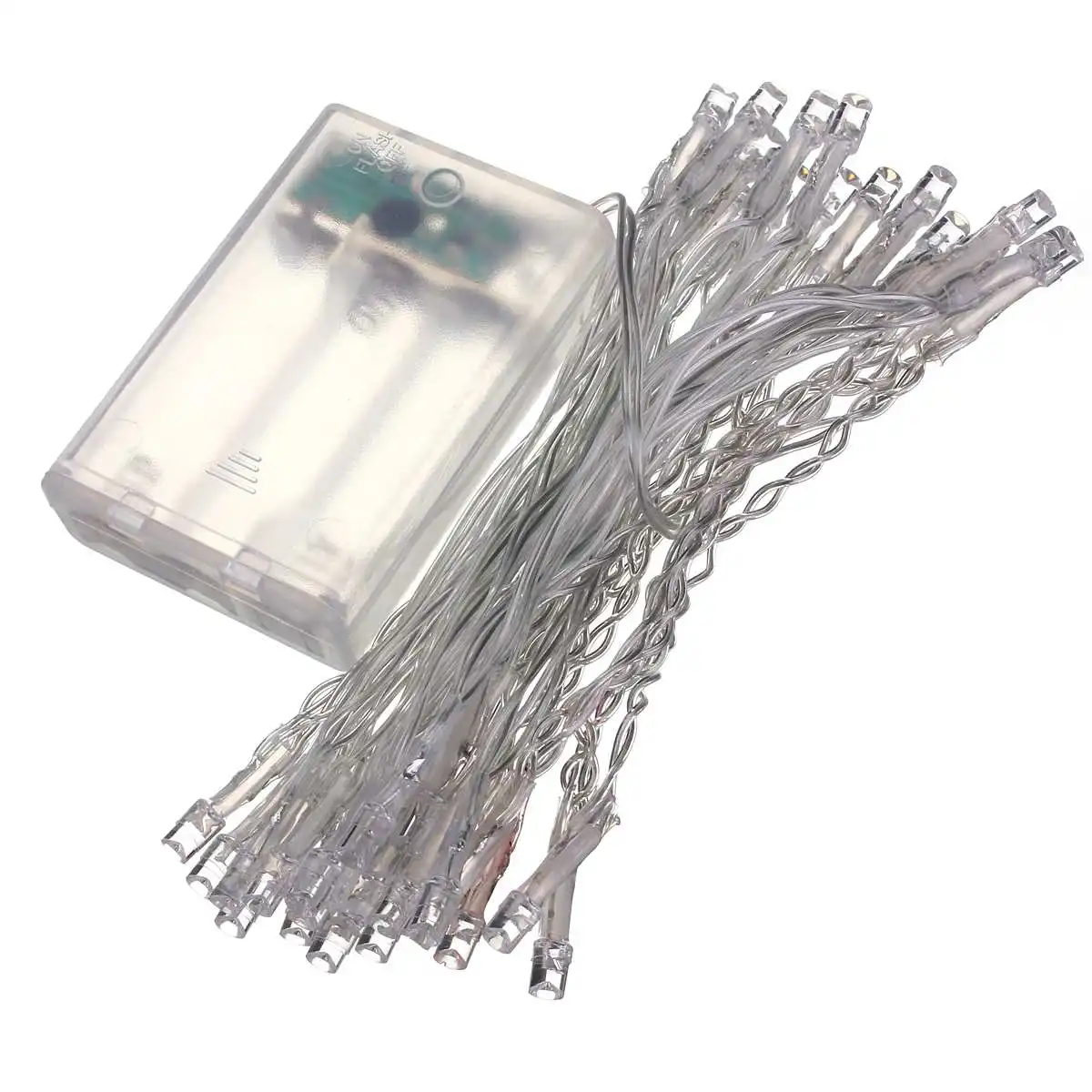

4M 40 LED String Lights Battery Holiday LED Strip Lighting for Fairy Christmas Tree Wedding Party Decoration
