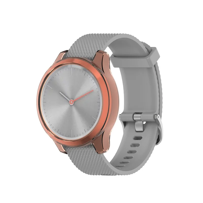 ТПУ чехол Крышка для Garmin Vivomove 3S смарт-часы Силикон защитный move3S напульсник втулка