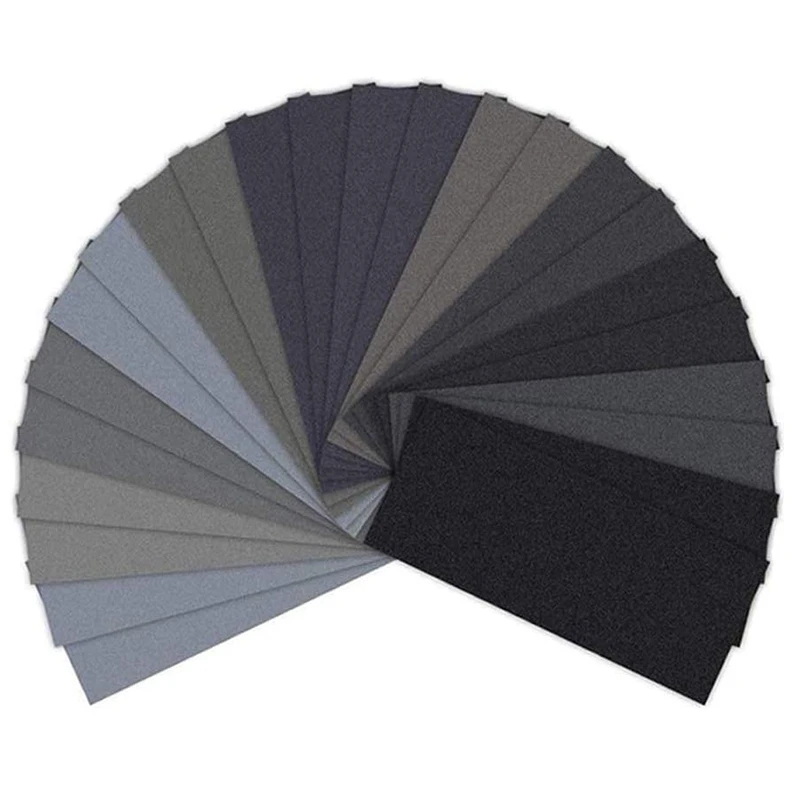 Ассортимент шлифовальной бумаги для сухой и влажной уборки 60 108 Грит 3000