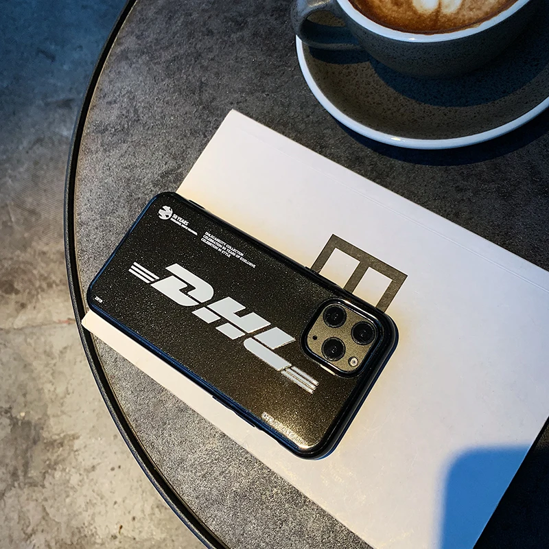 Luxury World Brand line logo Back cover protection Case For iPhone 6 6s 7 8 Plus 11 Pro X XS Max XR soft IMD Phone Cover |