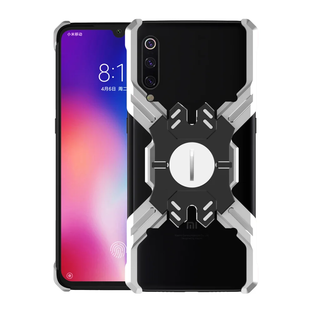 Герой Marvel элементы Алюминиевый металлический бампер чехол для Xiaomi mi 9 mi 9 тонкий жесткий защитный бампер для телефона Xiaomi mi 9
