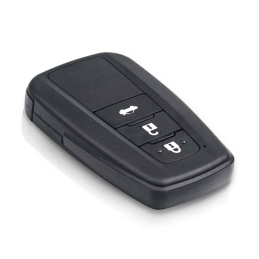 KEYYOU 2/3/4 Buttons Car Remote Key Shell Case Fob Replacement Insert Blade For Toyota C-HR RAV4 Prius Camry 2018 2019 | Автомобили и