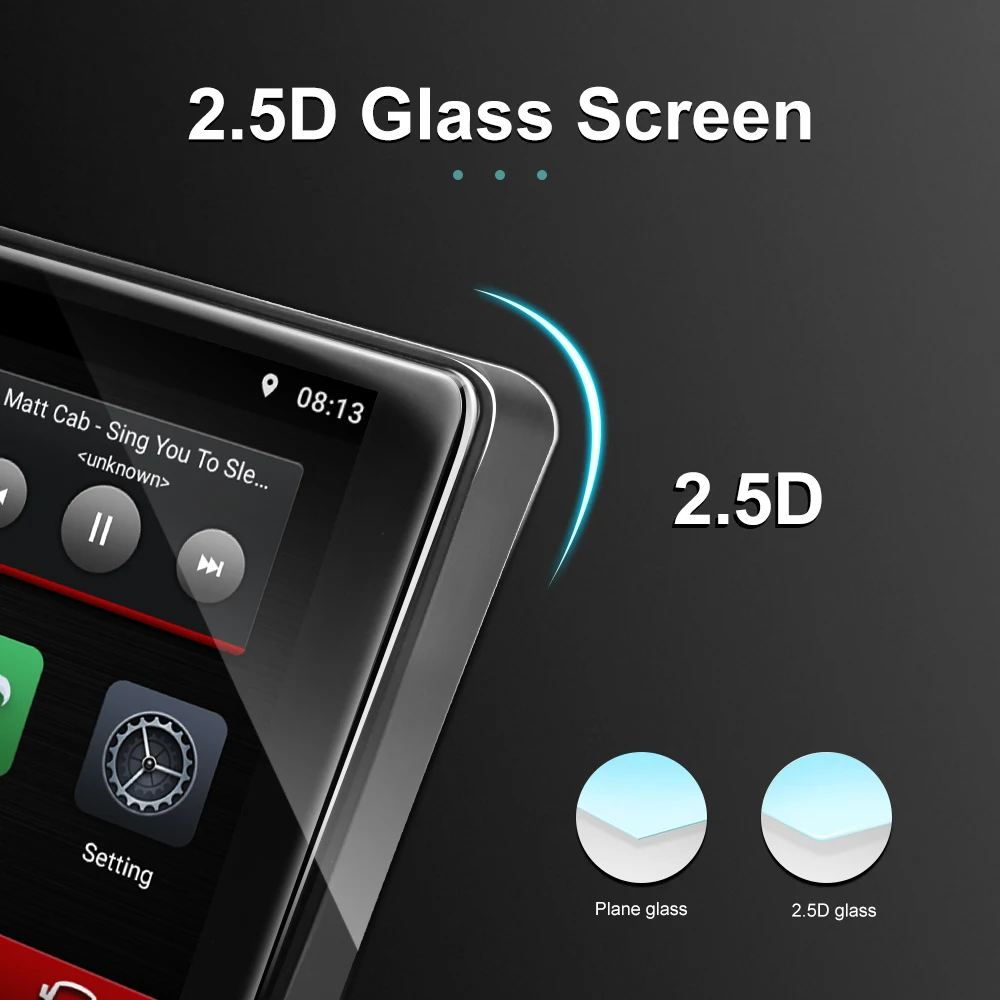 Автомагнитола Podofo 2din мультимедийный проигрыватель с GPS-навигацией без dvd для LADA