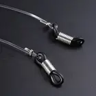 Прозрачные Нескользящие ремень эластичные шейный ремешок Спорт на открытом воздухе очки строка очки на веревке держатель 2XPC