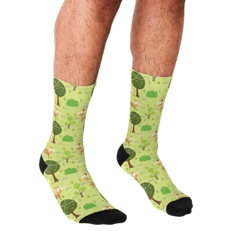 

2021 Funny Men's socks Freddie Queen Pattern Printed hip hop Men Happy Socks cute boys street style Crazy Socks for men