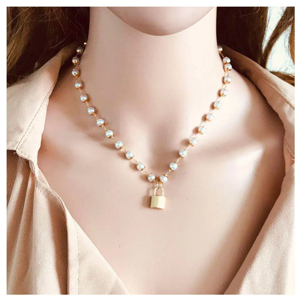 Женское ожерелье с подвеской из металлического сплава|Ожерелье-ошейник| |