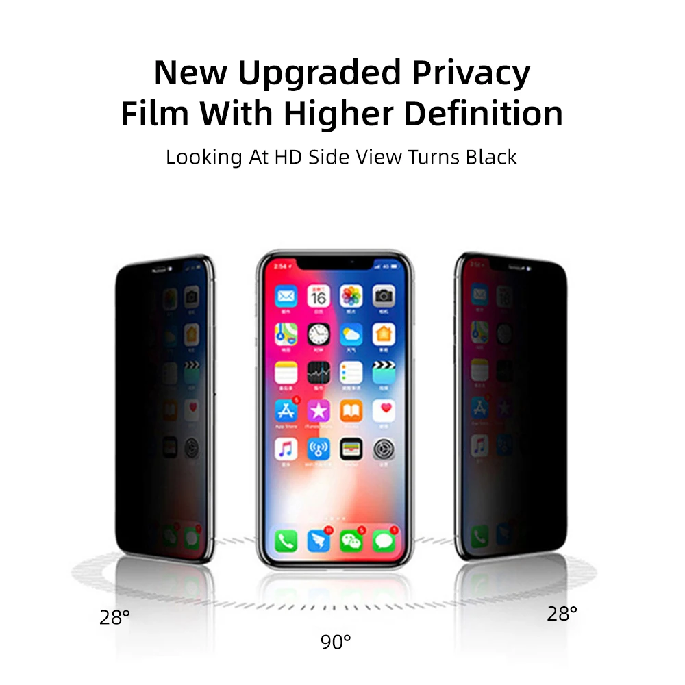 Стекло защитное закаленное 12H для iPhone 6s 7 8 Plus XR XS 11 Pro Max | Мобильные телефоны и
