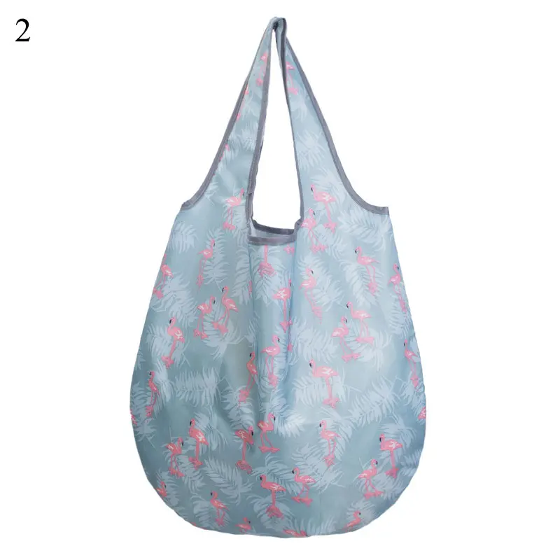 

Large reusable shopping bag foldable eco bag reusable grocery bags foladble tote bag Polyester portable folding shopping bags