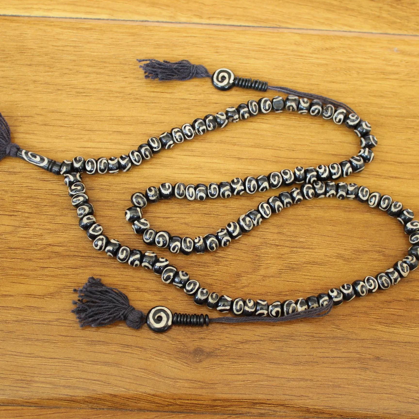 ML207 кость тибетского яка бусины 108 мала-Розарий 8 мм * 6 буддийские кости четки