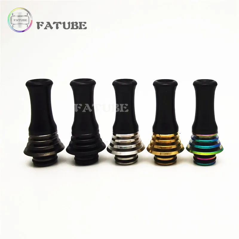 Мундштук для капель FATUBE длинный мундштук с трубочным соединением MTL POM SS