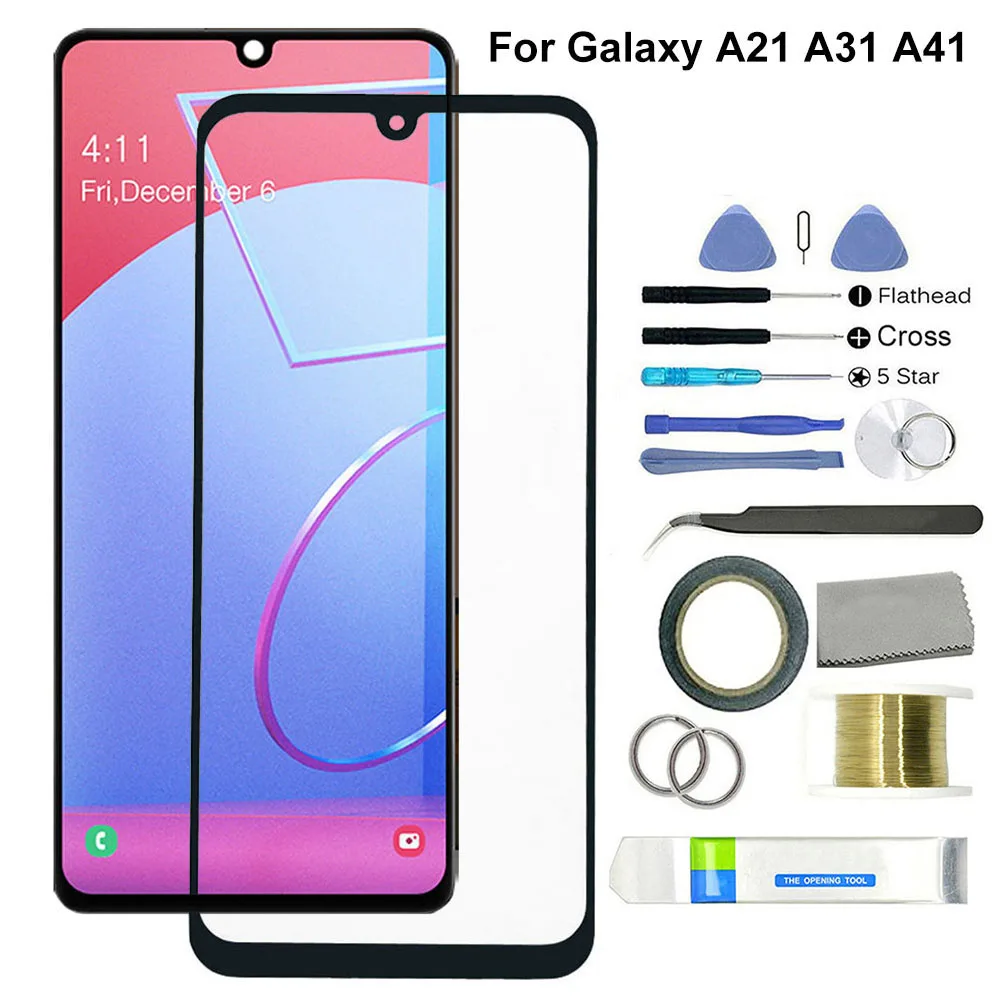 Комплект для ремонта переднего стекла Samsung Galaxy A21/A31/A41 |