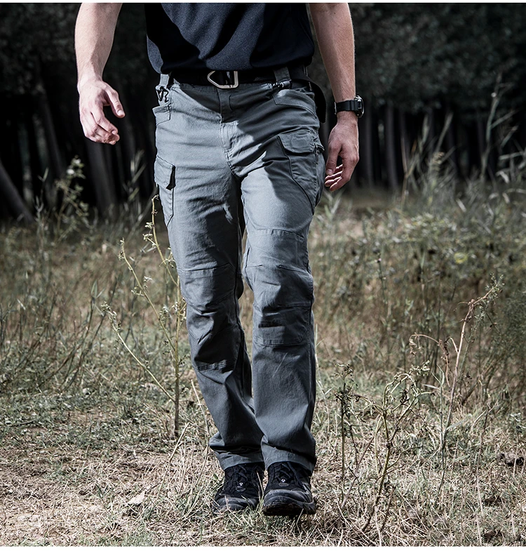 2019 эластичная хлопковая ткань IX9 городские военные тактические брюки-карго