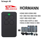 Дубликат HORMANN 868 МГц, пульт дистанционного управления для гаражных дверей HSM2, HSM4, HSE2, HSE4, Открыватель ворот, управление гаражом, клон Hormann 868,35 МГц