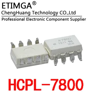 Original HCPL-7800 A7800 HP7800 SOP8 Isolated amplifier white optocoupler