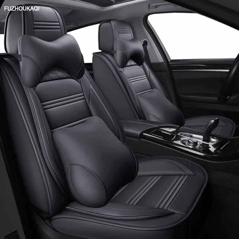 Набор кожаных чехлов на автомобильные сиденья для Honda все модели CRV XRV Odyssey city crosstour