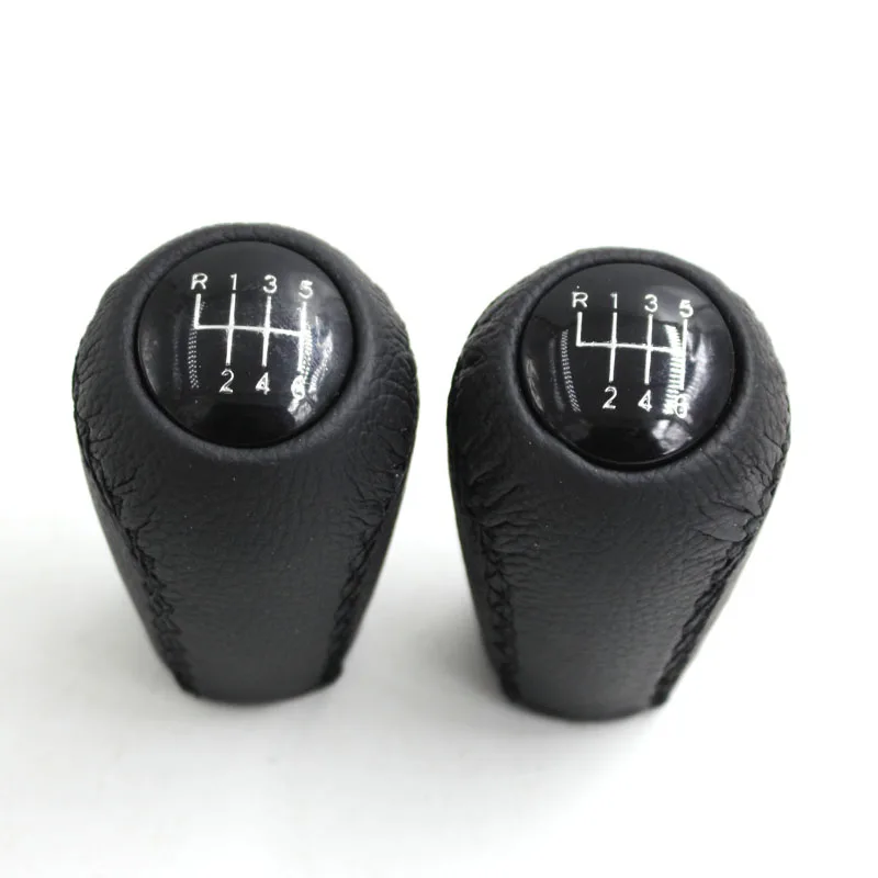 Кожаная ручка переключения передач для Mazda 6 gh 3 BK BL 5 CR CW II GH Φ NC III 2005-2011 | Автомобили