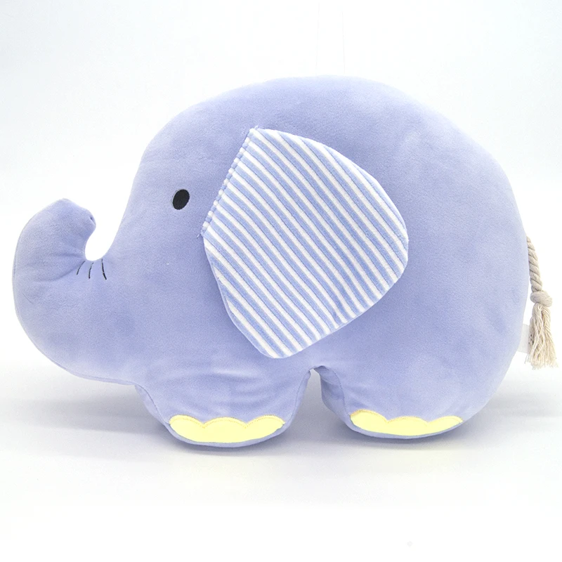 Плюшевые мягкие игрушки кошка собака слон Подушка Мягкие животные для детей