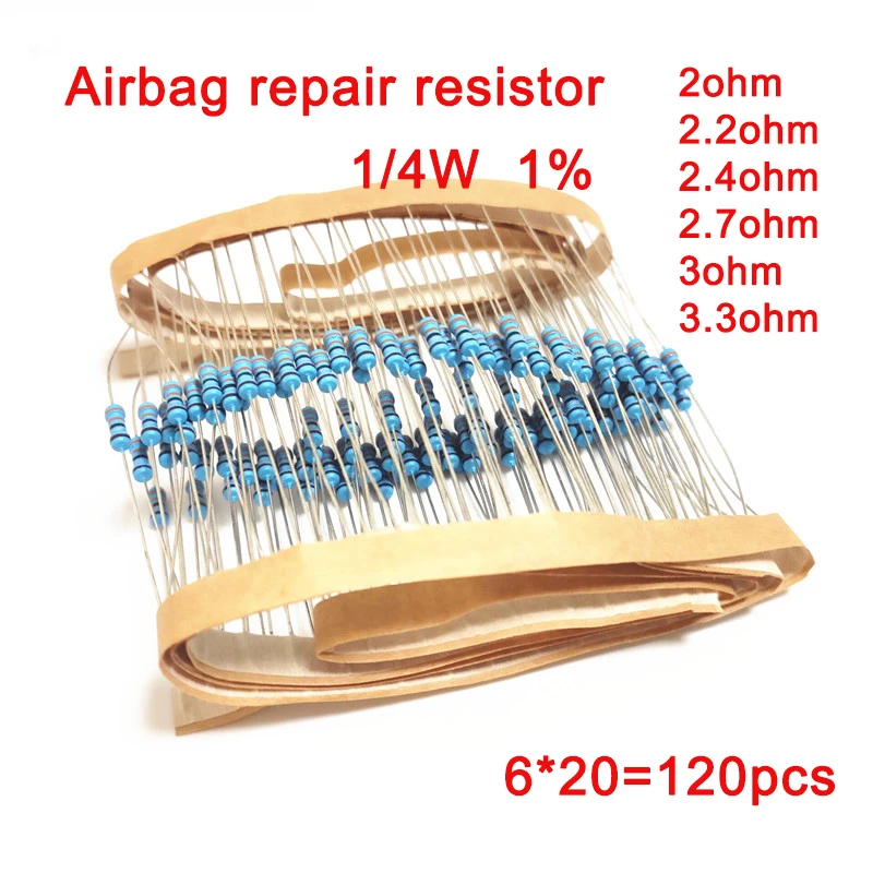 

Wirewound Resistor 25W 8ohm 50W 6ohm LED Decoder Load Resistors for Car Fix LED Bulb Fast Flash Turn Signal Blink Error Code