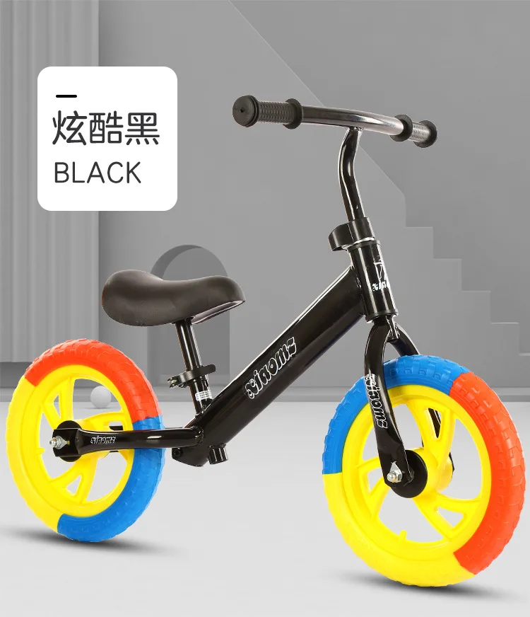 

2-6 Years Old Children's Balance Bicycle Scooter Baby Walker Two-wheeled Outdoor Sports Color Roller Skating Kid Car Baby Toy