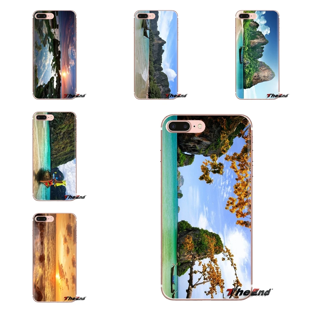 Таиланд море красивый пейзаж для Xiaomi Mi3 samsung A10 A30 A40 A50 A60 A70 Galaxy S2 Note 2 большое ядро