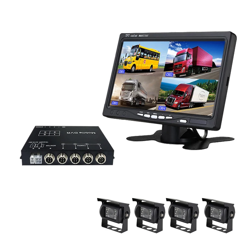 Заводская цена 4-канальный/4-канальный 1080P AHD H.264 full ahd mini mobile dvr car black box | Автомобили