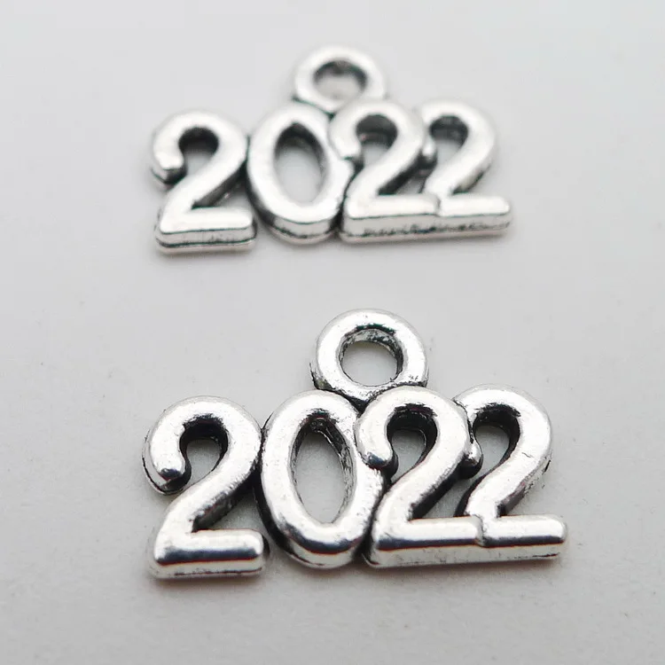 

30 шт., серебряные подвески в античном стиле, 10 х14 мм