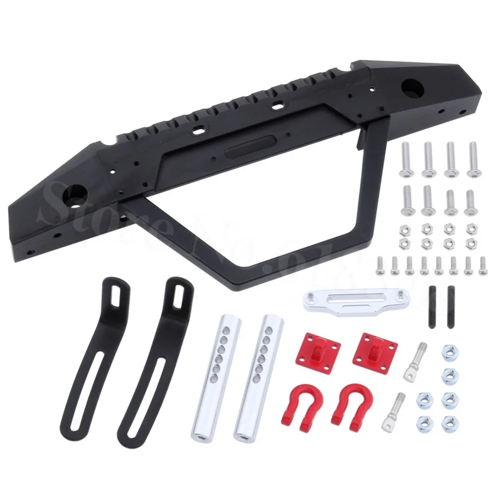 Металлический передний бампер с d образным кольцом буксирные скобы для осевого