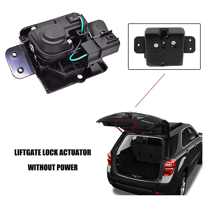 

Car Liftgate Actuator Tailgate Trunk Latch Lock Replacement for GMC Yukon XL 1500 2500 2007-2014 931-299 13501871