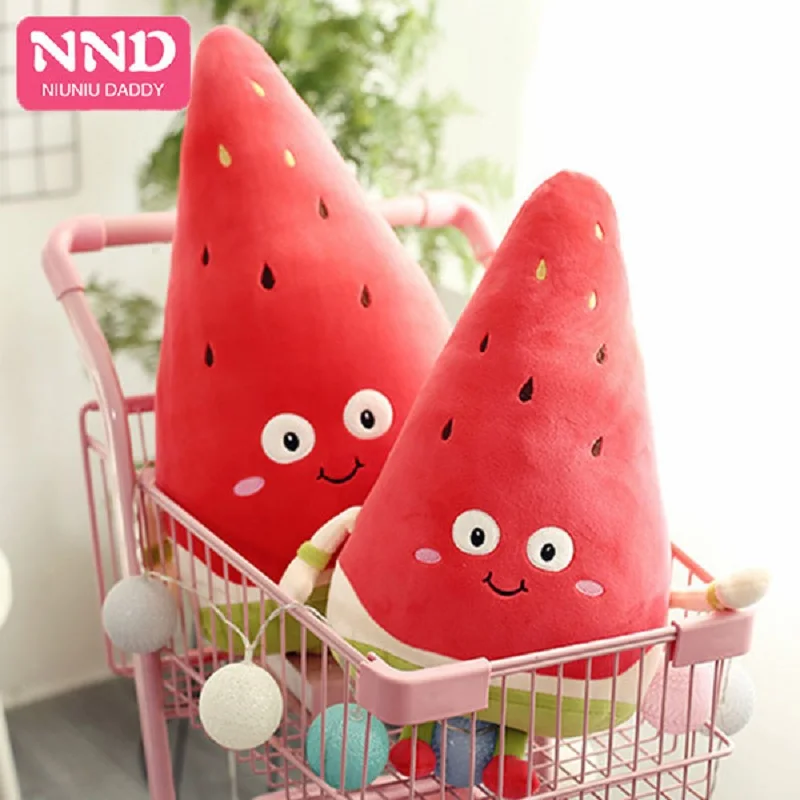 Niuniu Daddy 30 см Плюшевые игрушки серии фруктов арбуз плюшевые игрушки Kawaii мультфильм милые мягкие игрушки, куклы для детей